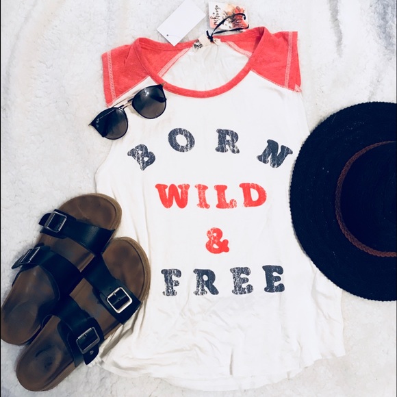 About A Girl Tops - NWT Wild & Free Tank